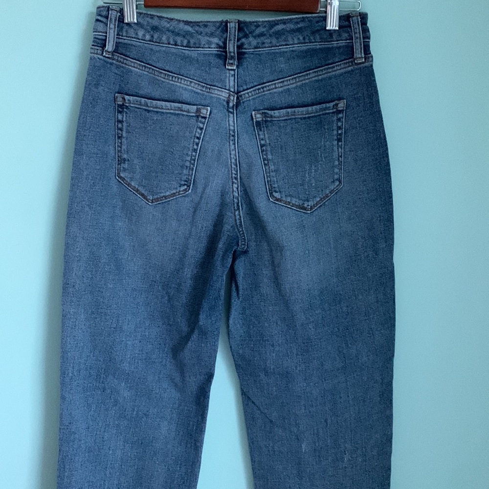 Nine West High Rise Straight Ankle Jeans Size 4 ** - Picture 7 of 13